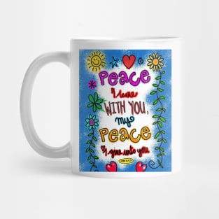 Peace I leave You Mug